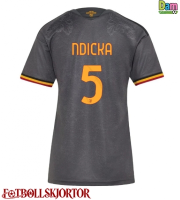 AS Roma Evan Ndicka #5 Tredjetröja Dam 2026-27 Kortärmad